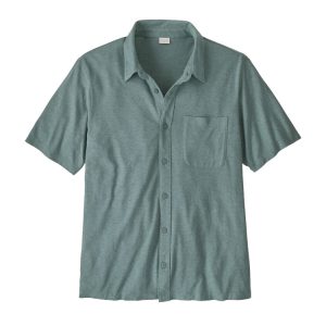 Patagonia Trail Harbor Button Down Knit Shirt – Men’s